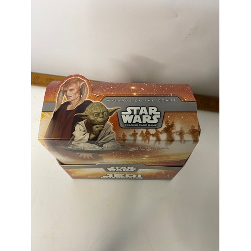 713 - Star Wars Jedi Guardians TCG, Trading card Game. Box of 10 packets sealed new condition, each contai... 