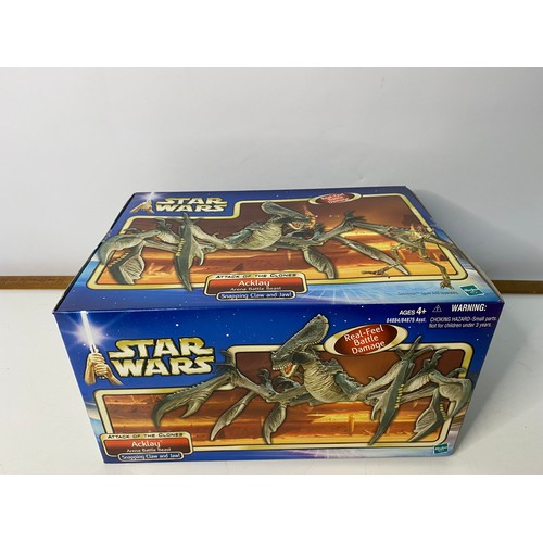 723 - Star Wars, Episode II Attack of the Clones, Acklay Arena Battle Beast, boxed new sealed condition. M... 