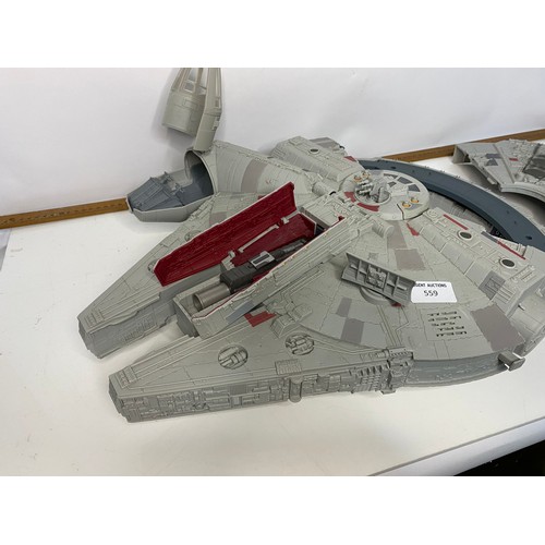 559 - Star Wars Millenium Falcon from Hasbro