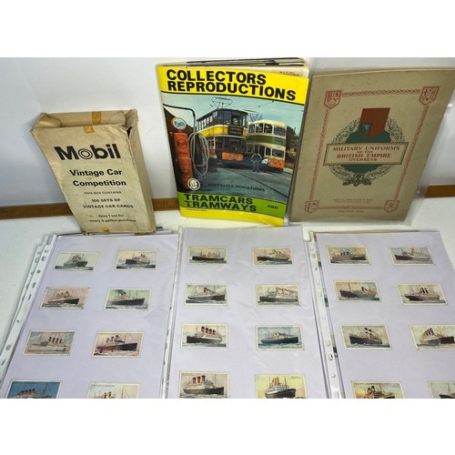 518 - Collection of trade cards, cigarette cards and tea cards