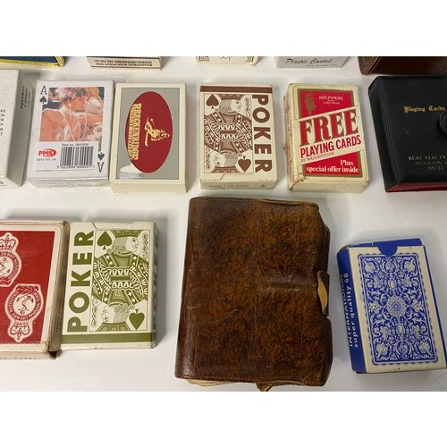 583 - Collection of vintage playing cards