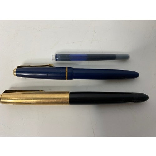 708 - Vintage Parker and Vector Millenium fountain pens