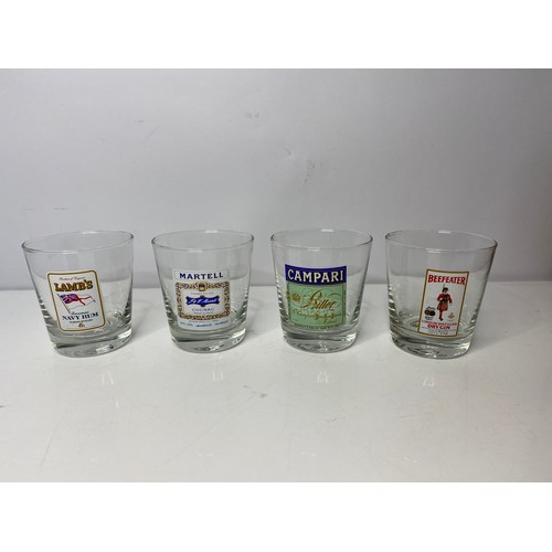 106 - Selection of pint glasses and advertising glasses