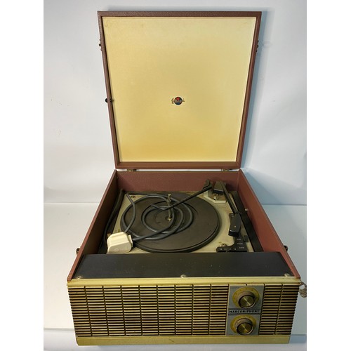 119 - Marconiphone 1960's record player 4044, spares or repair