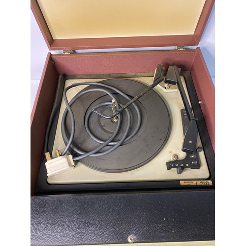 119 - Marconiphone 1960's record player 4044, spares or repair