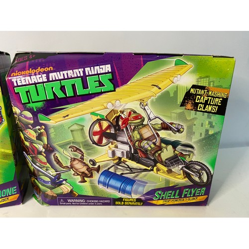 154 - Teenage Mutant Ninja Turtles Hover Drone and Shell Flyer.