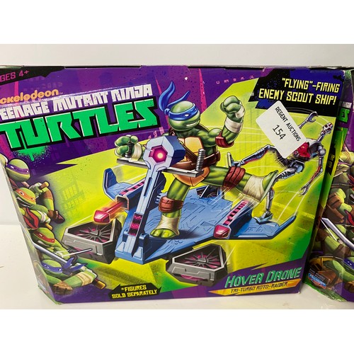 154 - Teenage Mutant Ninja Turtles Hover Drone and Shell Flyer.