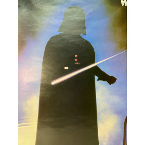 262 - Vintage Star Wars A New Hope Movie Poster, original Scanlite Poster Lord Darth Vader, Lucas Film Ltd... 