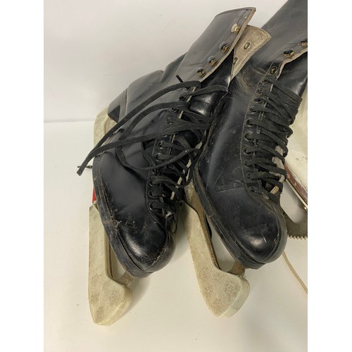 180 - 3 pairs of vintage ice skates