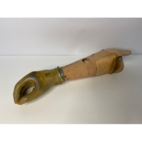 183 - Vintage prosthetic arm.