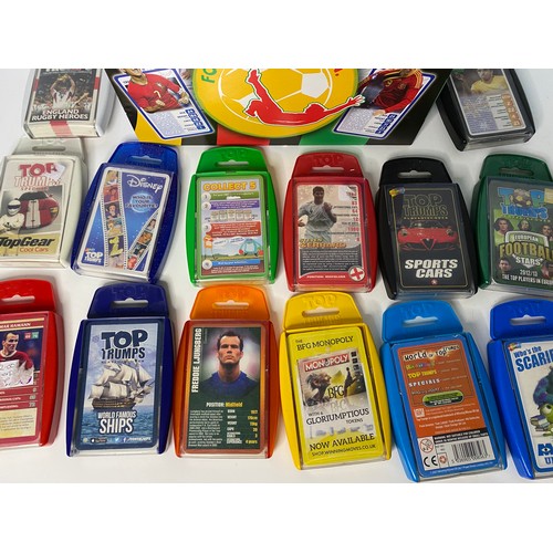 186 - Selection of various Top Trumps sets.