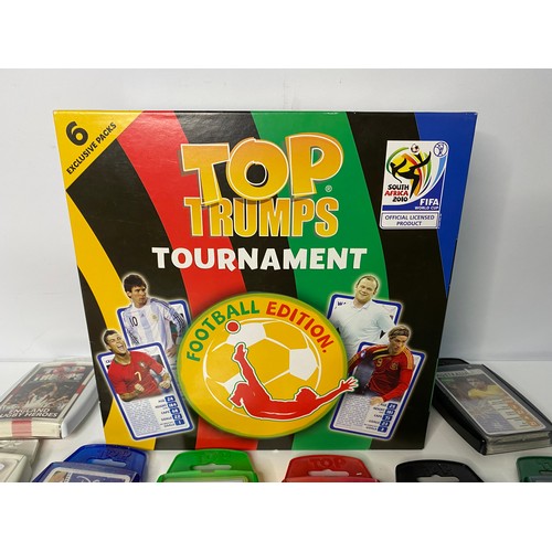 186 - Selection of various Top Trumps sets.