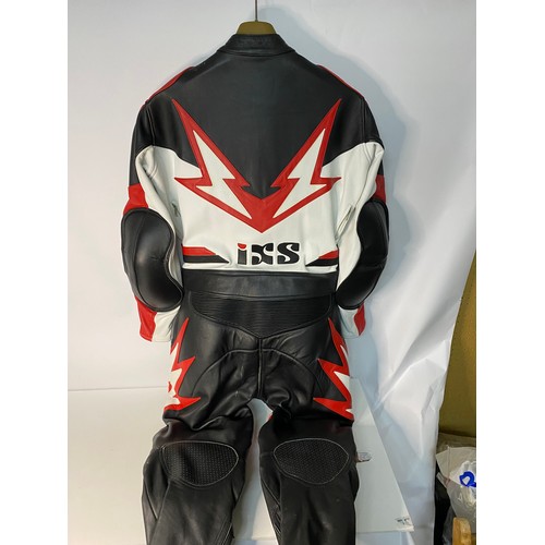 191 - One piece leather Motorcycle suit size XS