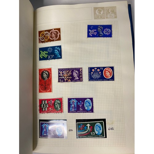 195 - Selection of Stamps, Postcards, Cigarette and Trade cards, First Day Covers and coins.