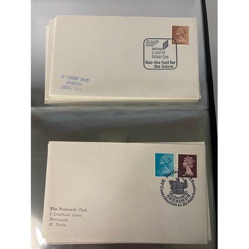 196 - 3 Large Albums of stamped and franked envelopes covering Jan 1978-April 1996