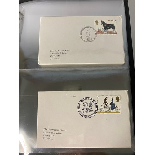 196 - 3 Large Albums of stamped and franked envelopes covering Jan 1978-April 1996