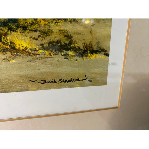 232 - Large David Shepherd limited edition print 