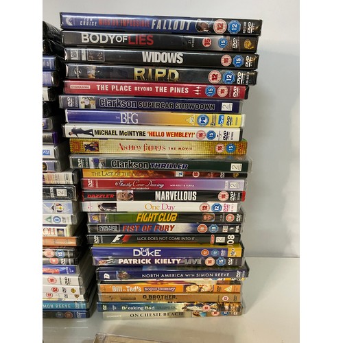 291 - Selection of all new and sealed DVD's, CD's and boxsets.