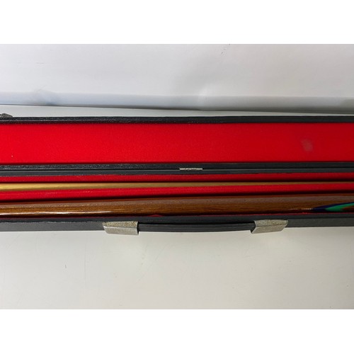 296 - Champion Sport 2 piece cue in case