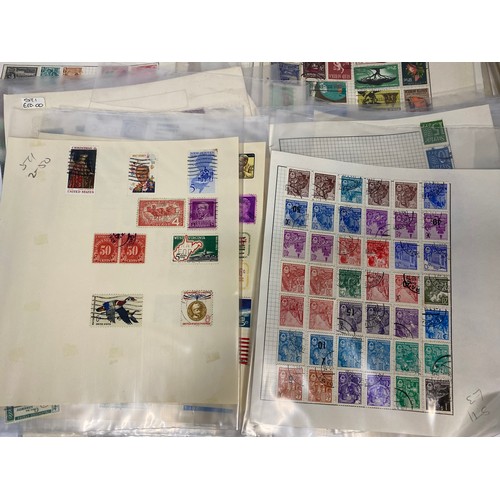 1 - Large collection of assorted stamps.