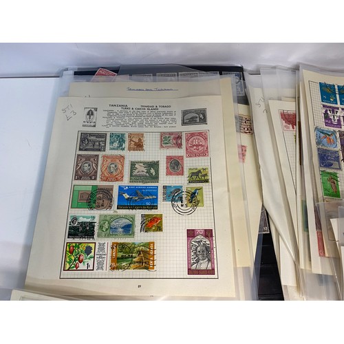 1 - Large collection of assorted stamps.