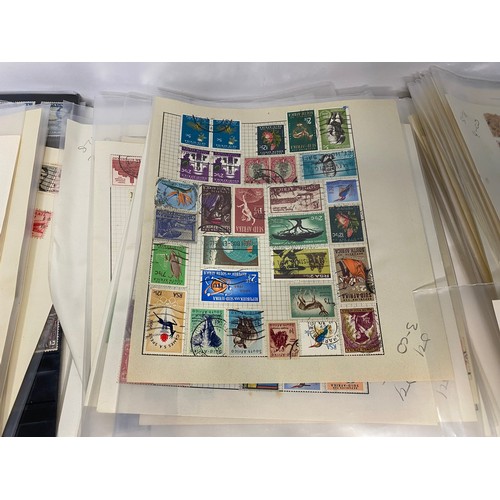 1 - Large collection of assorted stamps.