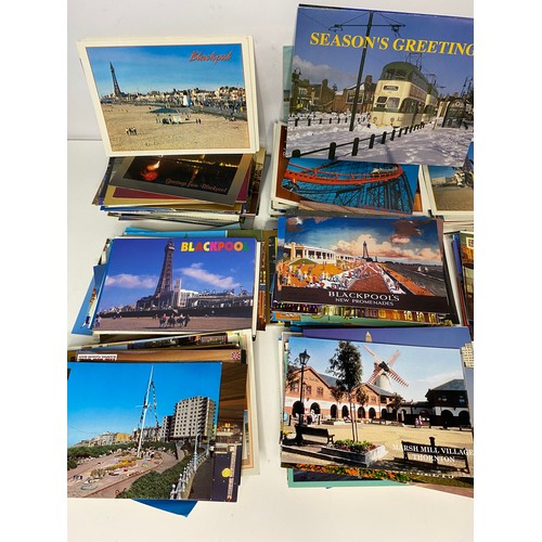 13 - Large collection of Blackpool postcards