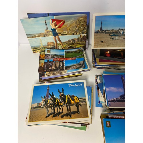 13 - Large collection of Blackpool postcards