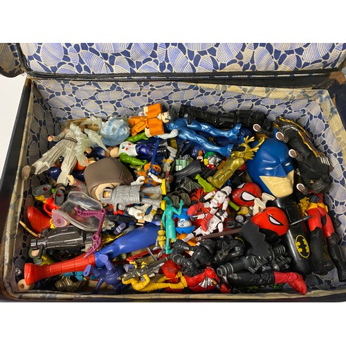 62 - Collection of action figures and toys.