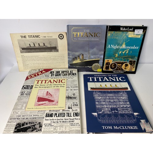 66 - Collection of Titanic Books