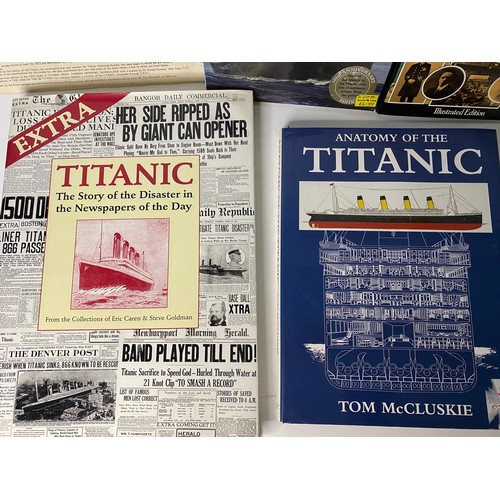 66 - Collection of Titanic Books