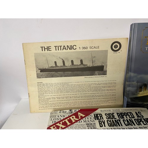 66 - Collection of Titanic Books