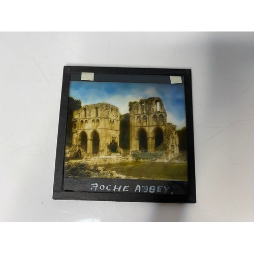 70 - Collection of 90 x magic lantern slides.