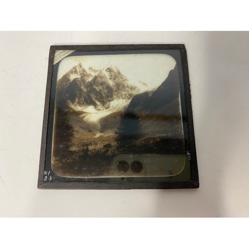 70 - Collection of 90 x magic lantern slides.