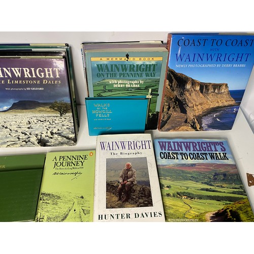 83 - Collection of Wainwrights 'Fell Walking' books