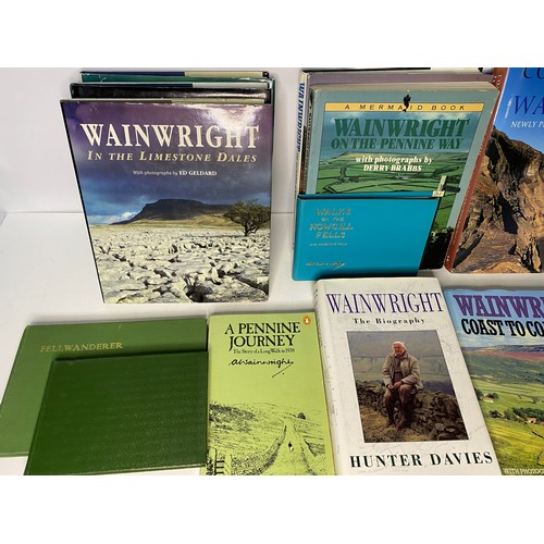 83 - Collection of Wainwrights 'Fell Walking' books