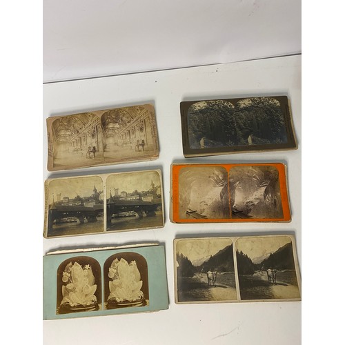 87 - Collection of stereoscopic stereoview photos