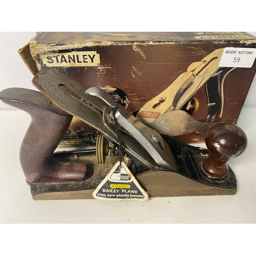 59 - Stanley plane in original box