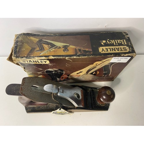 59 - Stanley plane in original box