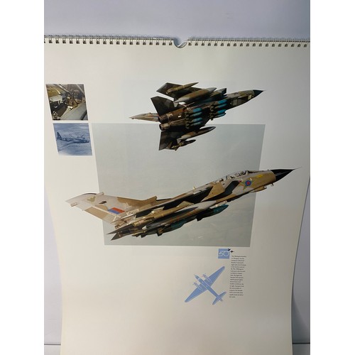 345 - RAF calendar from 1990