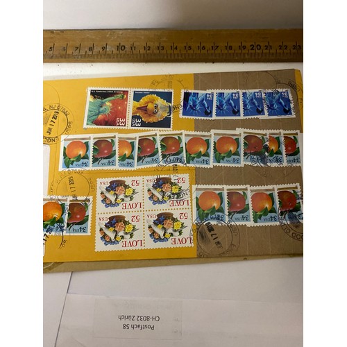 344 - Used stamp collection