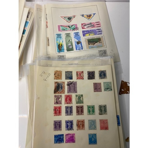 1 - Large collection of assorted stamps.