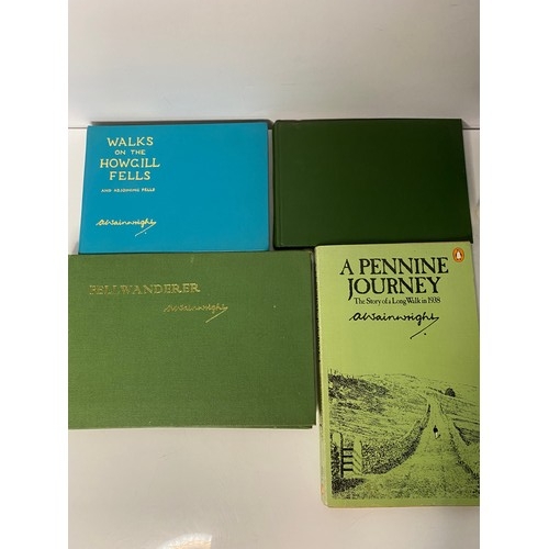 83 - Collection of Wainwrights 'Fell Walking' books