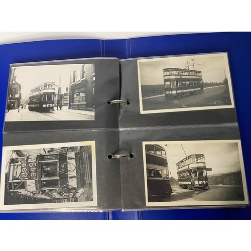 89 - Album of Blackburn Corporation Tramway trams