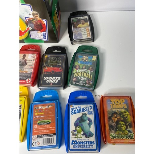 186 - Selection of various Top Trumps sets.