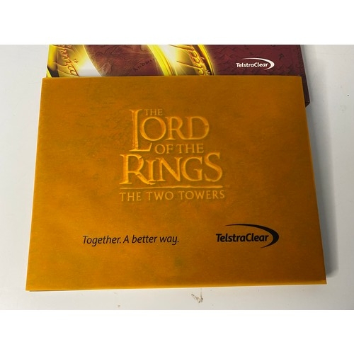 246 - Limited the Lord of the rings 2002 The two towers phone card collectors pack. New unused phone cards... 