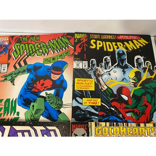 258 - 6 vintage USA Marvel comics made in 1994 to 1995 in mint as new condition includes,
 Marvel Spiderma... 