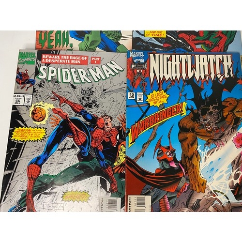 258 - 6 vintage USA Marvel comics made in 1994 to 1995 in mint as new condition includes,
 Marvel Spiderma... 