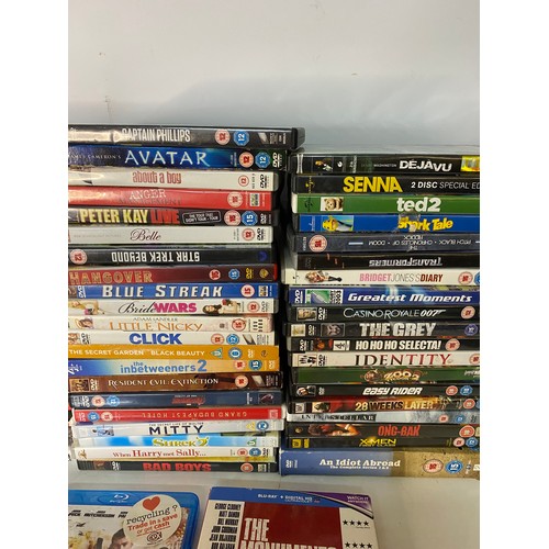 630 - Large selection of DVD's and some blurays