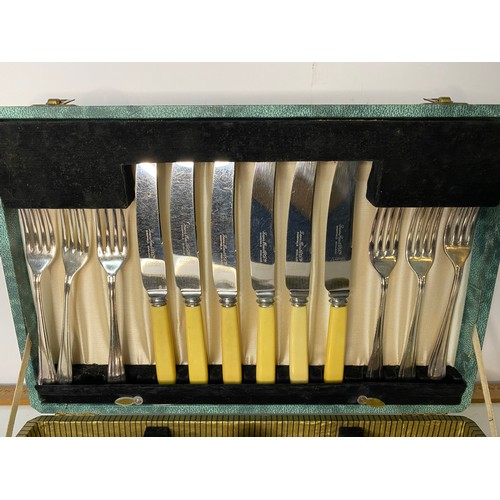 662 - A canteen of cutlery by L R Watson and Co. Sheffield